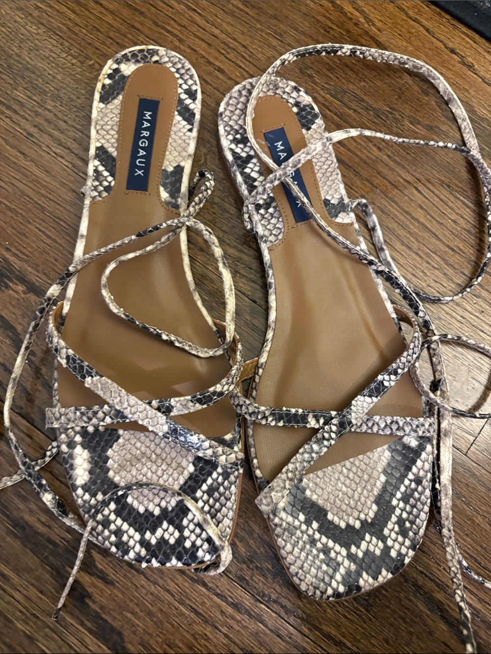 NWOB Margaux The Wrap Sandal